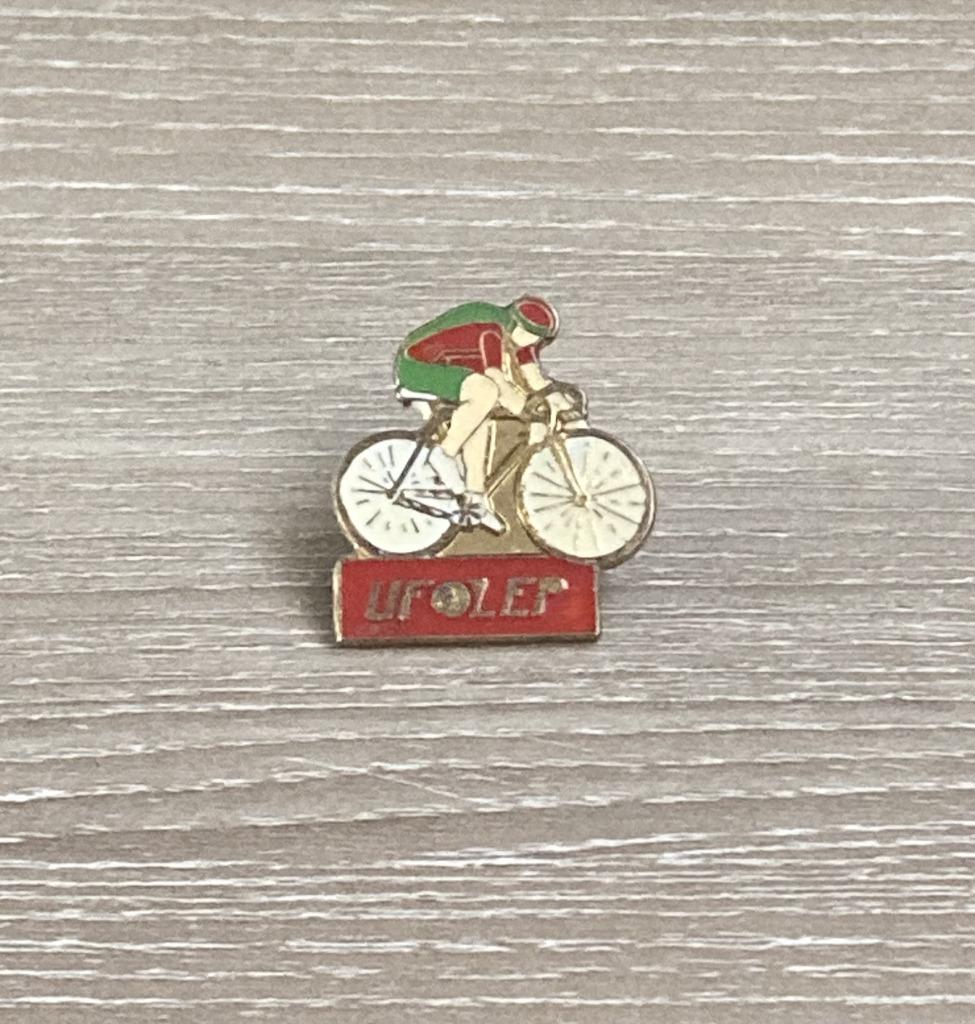 PIN - UFOLEP - WIELRENNEN - CYCLISME, Collections, Envoi, Utilisé, Sport, Insigne ou Pin's