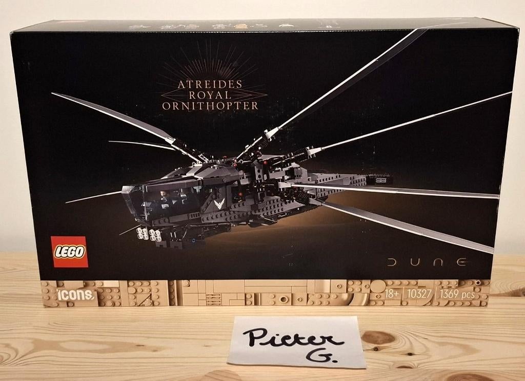 10327 - Lego Dune Artreides Royal Ornithopter - Nieuw-Sealed, Ophalen of Verzenden, Nieuw, Complete set, Lego