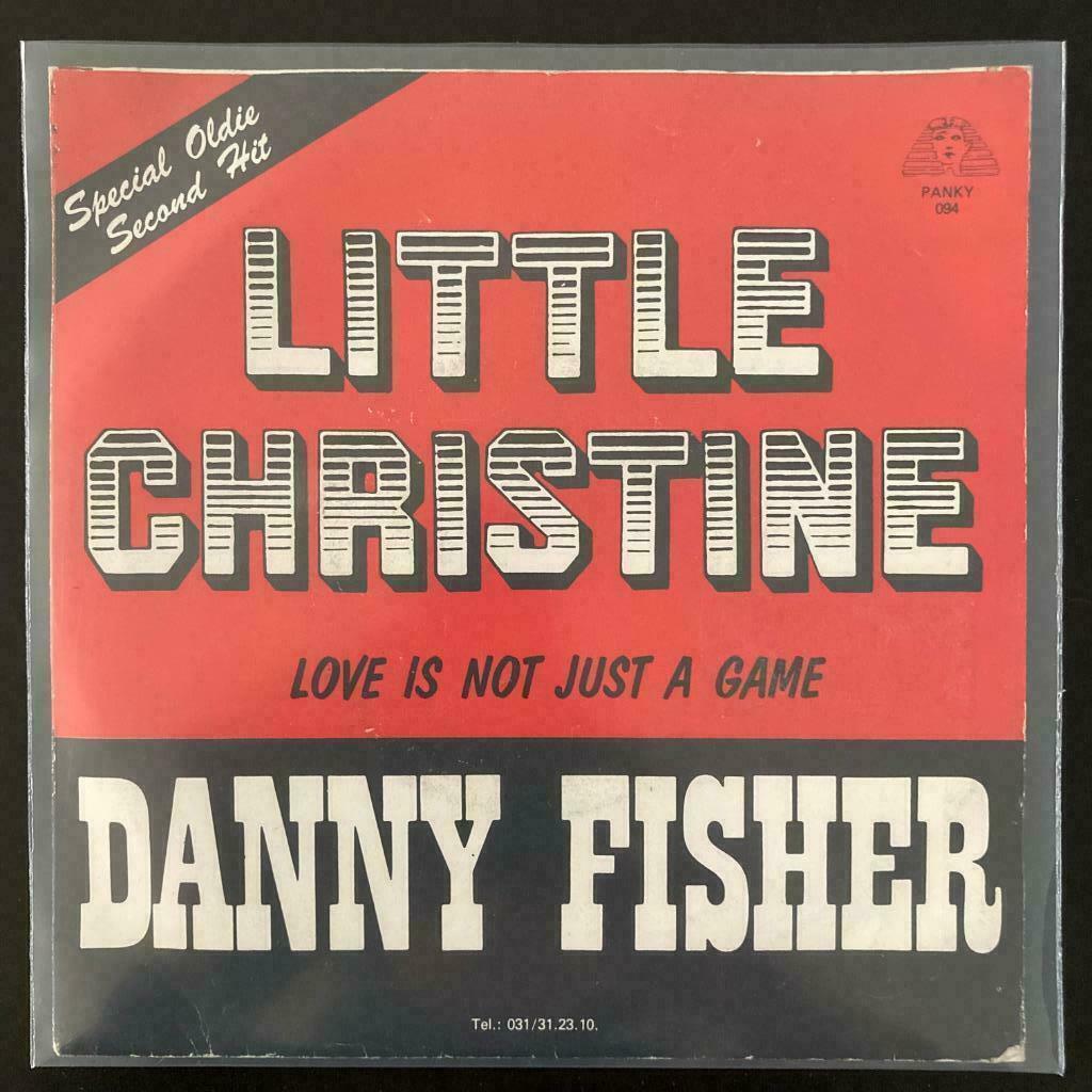 7" Danny Fisher - Little Christine (PANKY 1981) VG+, Envoi, Rock et Metal