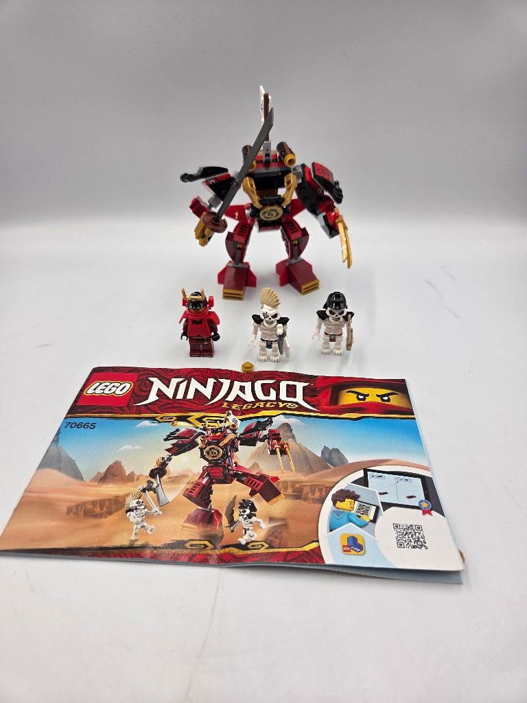 Lego Ninjago 70665 The Samurai Mech, Ophalen of Verzenden, Zo goed als nieuw, Complete set, Lego