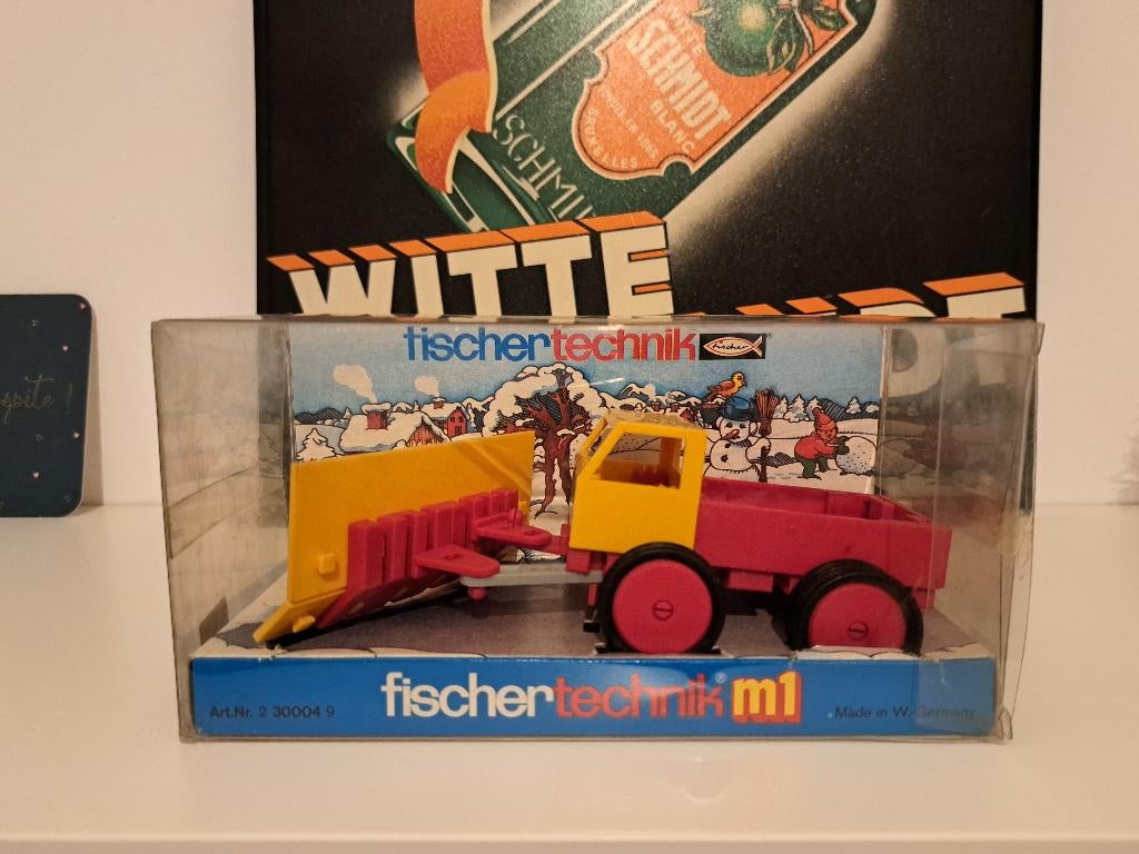 Fischertechnik m1 Camion Chasse-Neige, Enlèvement ou Envoi