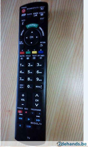 Afstandsbediening Panasonic smart tv   Internet  viera tools, TV, Hi-fi & Vidéo, Enlèvement ou Envoi, Neuf, Originale, TV