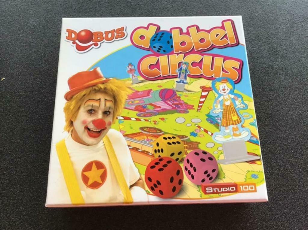 Gezelschapsspel, Dobus dobbel circus, Ophalen of Verzenden, Zo goed als nieuw