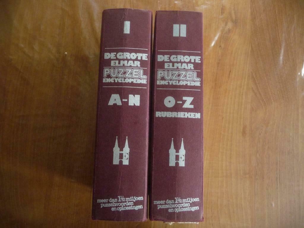 Grote Elmar Puzzel encyclopedie A-N O-Z, Enlèvement ou Envoi, Utilisé, Autres sujets/thèmes