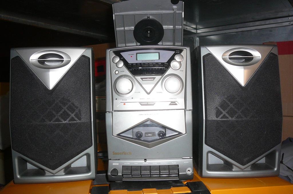Kleine stereoketen, Audio, Tv en Foto, Stereoketens, Cassettedeck, Cd-speler, Tuner of Radio, Speakers, Ophalen