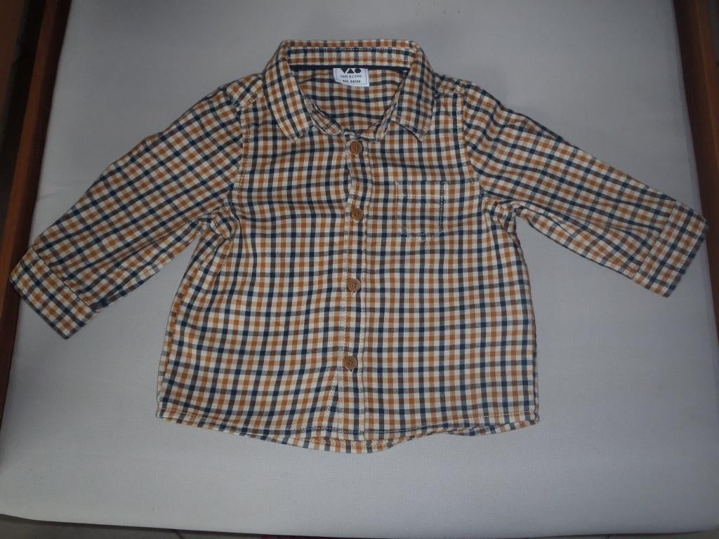 chemise taille 68, Enfants & Bébés, Enlèvement ou Envoi, Comme neuf, Garçon, Chemise ou Chemisier