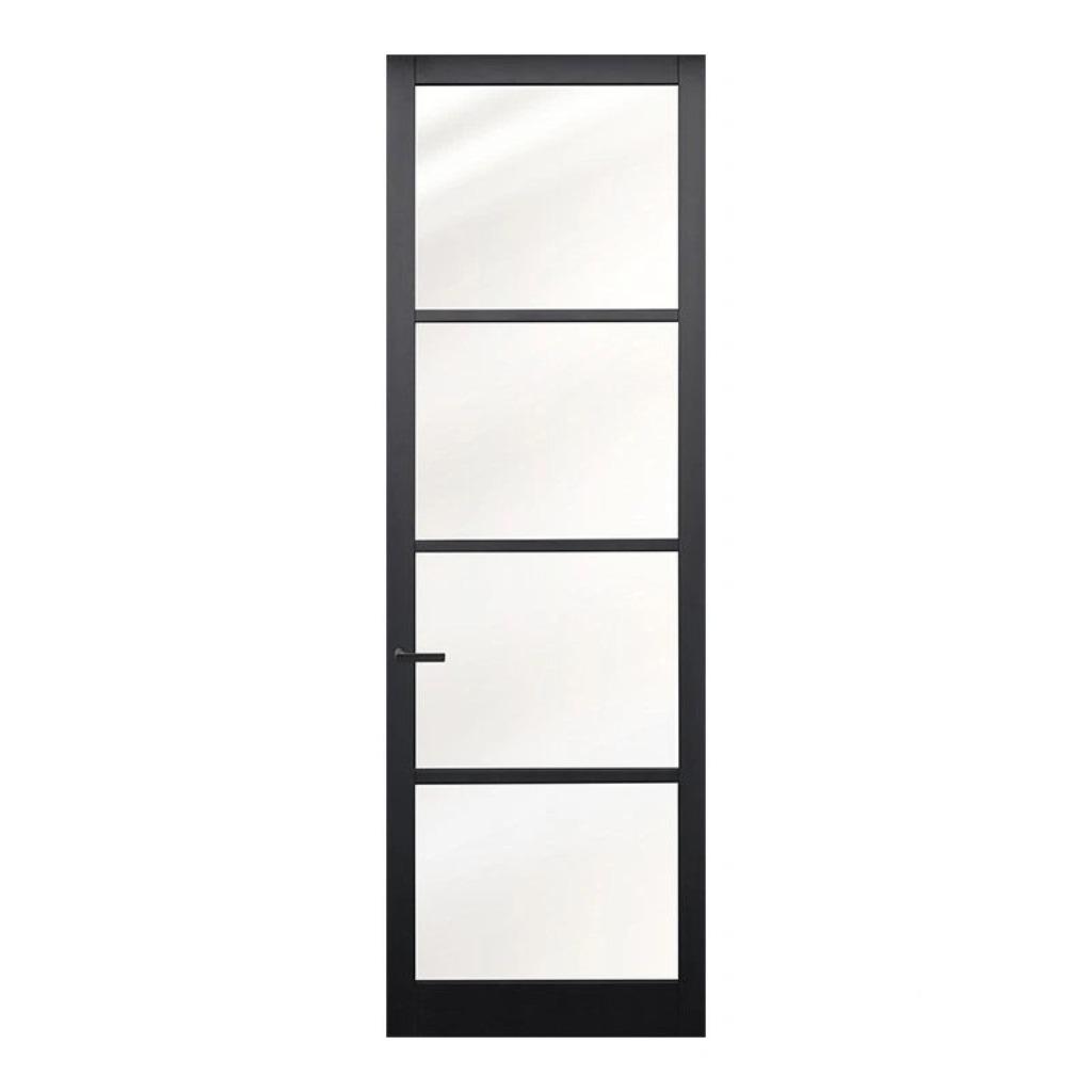 Staal look binnendeur | staallook deur | glasdeur | deur, Doe-het-zelf en Bouw, Deuren en Vliegenramen, Ophalen, Nieuw, Glas, Binnendeur