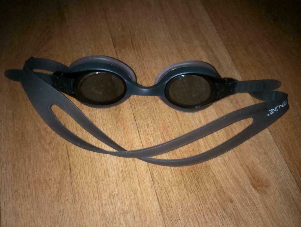 Lunettes de natation enfant "AQUALINE", Enlèvement ou Envoi, Utilisé, Lunettes de plongée ou Tuba