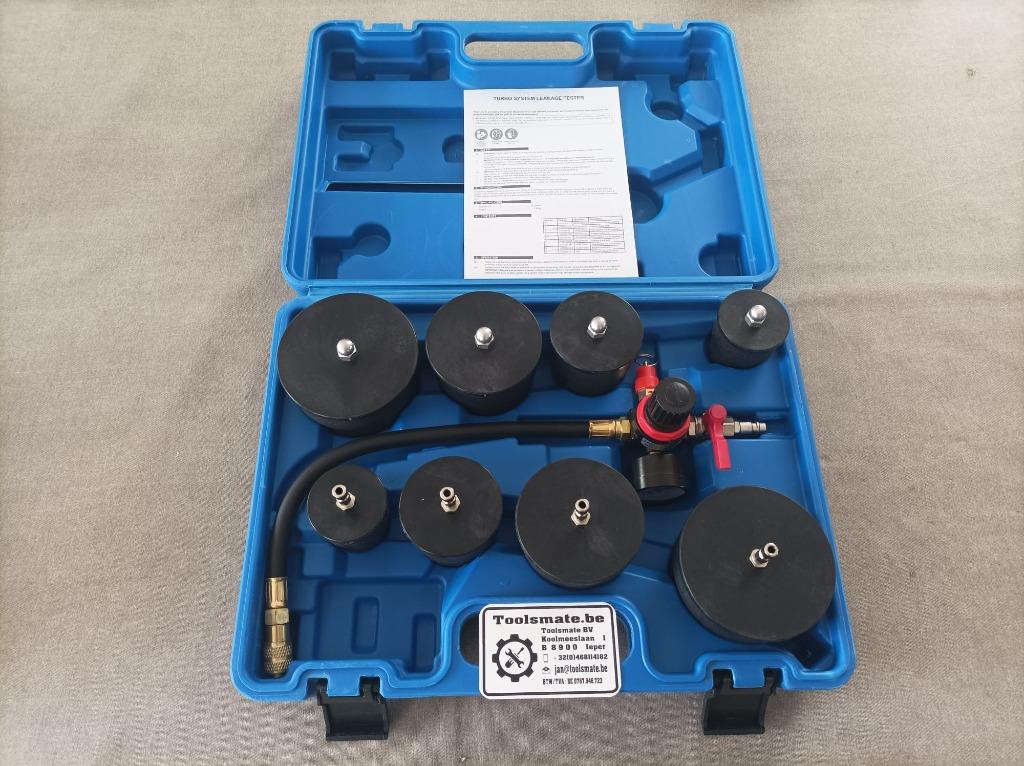 Testeur de perte de pression avec kit d'adaptateurs Turbo, Autos : Divers, Outils de voiture, Envoi, Neuf