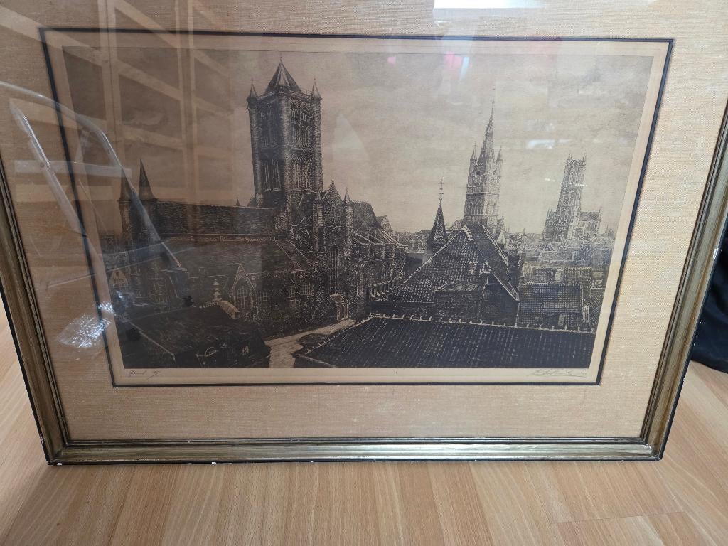 les tours de Gand par Henri De Budt, Antiquités & Art, Enlèvement