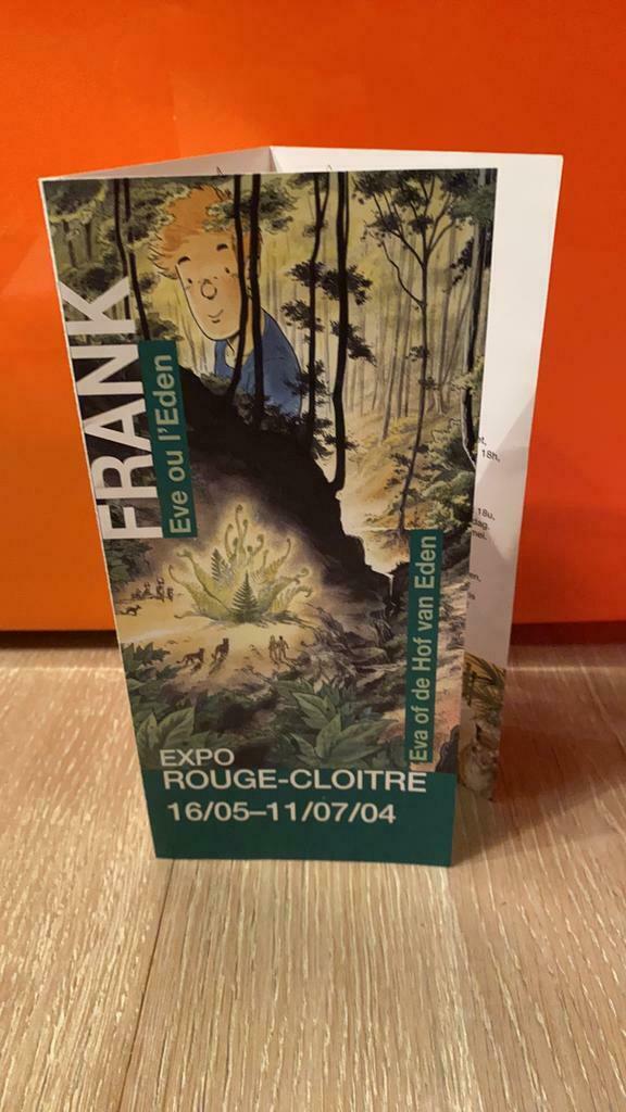 Frank Pé, fou, brochure exposition 2004, Enlèvement ou Envoi, Neuf