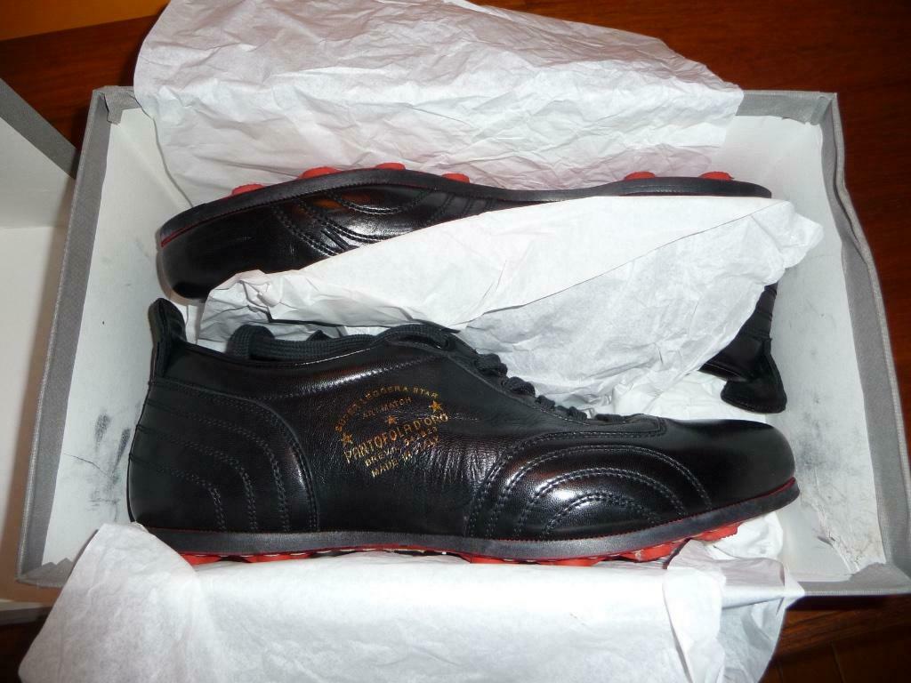 Pantofola d'Oro Classic's Superstar Low Herenschoen, Ophalen, Zwart, Nieuw, Veterschoenen