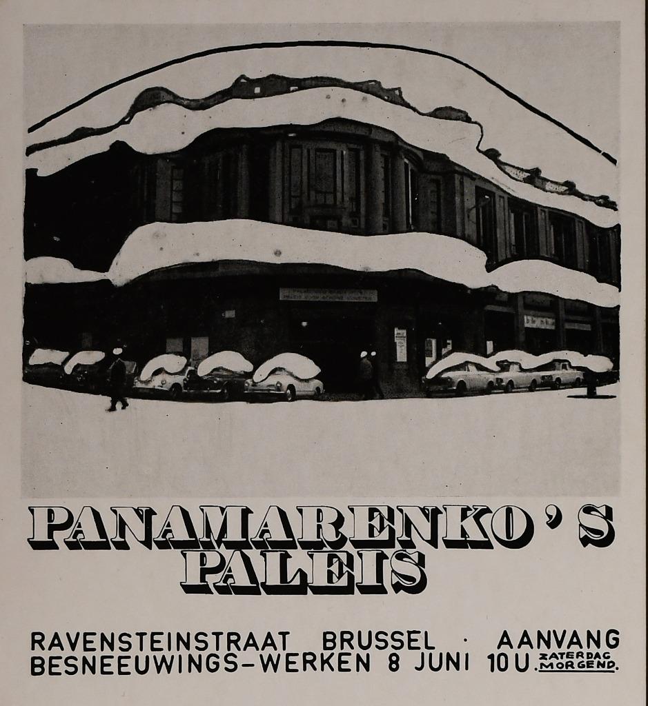 Panamarenko. Uitnodiging (1968), Antiek en Kunst, Kunst | Overige Kunst, Ophalen