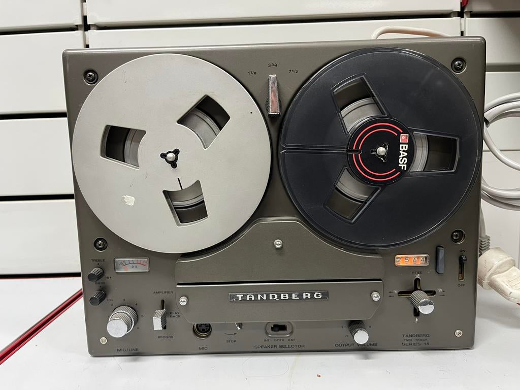 Cassetterecorder uit de serie 15 van Tandberg - Vintage, Audio, Tv en Foto, Ophalen, Bandrecorder