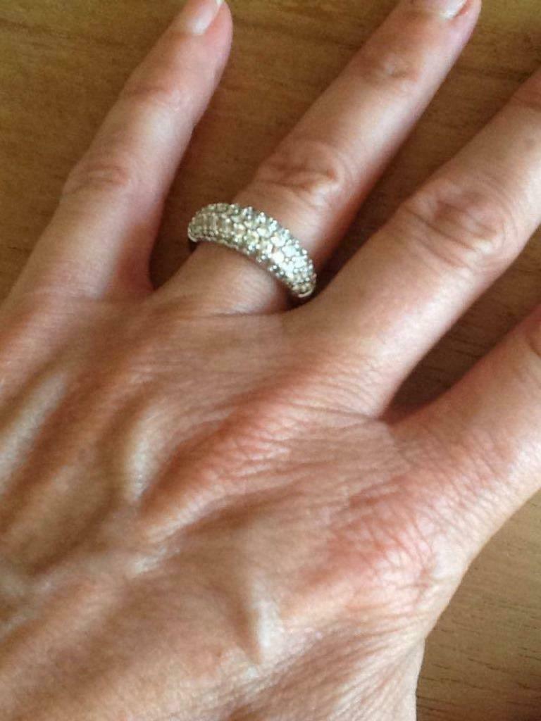 Ring Swarovski, Ophalen of Verzenden, Zo goed als nieuw, Dame