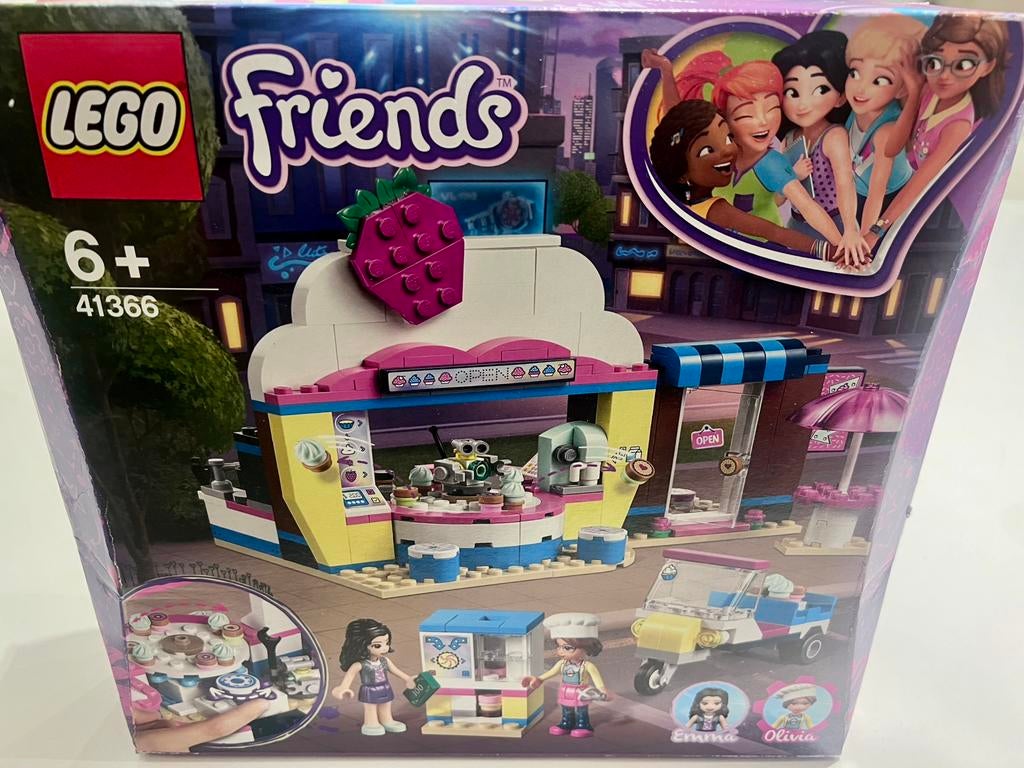 Lego Friends 6+ cupcake thema 41366, Ophalen, Zo goed als nieuw, Lego