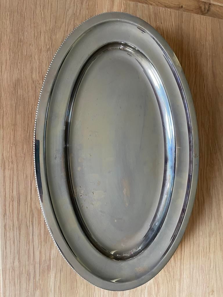 Plateau argent Bouillet Bourdelle (fournisseur de la Cour, Antiek en Kunst