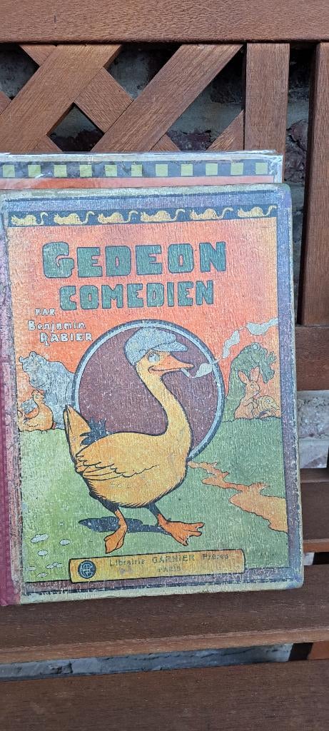 Gedeon Comédien, Une BD, Enlèvement, Utilisé, Benjamin Rabier
