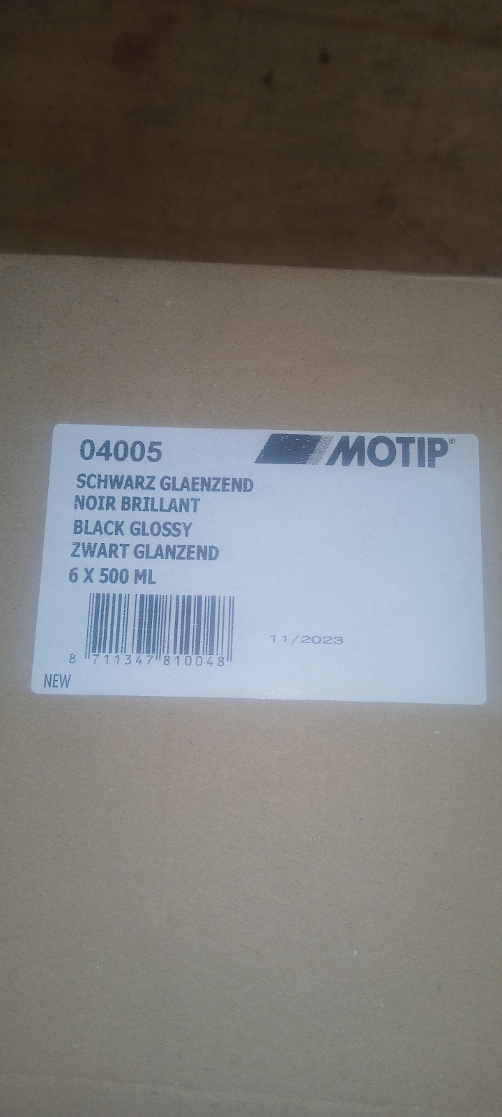 motip zwart glanzend spuitbussen, Enlèvement ou Envoi, Peinture