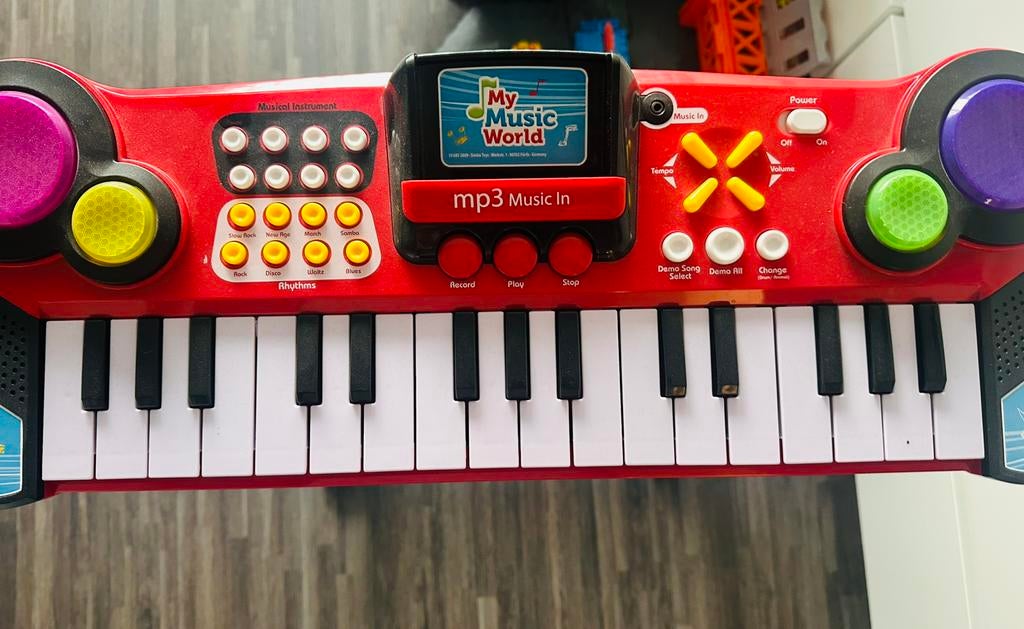 My Music World Standing Keyboard voor kinderen, Muziek en Instrumenten, Ophalen, Zo goed als nieuw