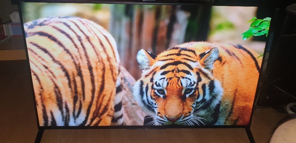 4K Samsung Smart Qled 140cm/55"120hz, QLED, 120 Hz, Comme neuf, Enlèvement