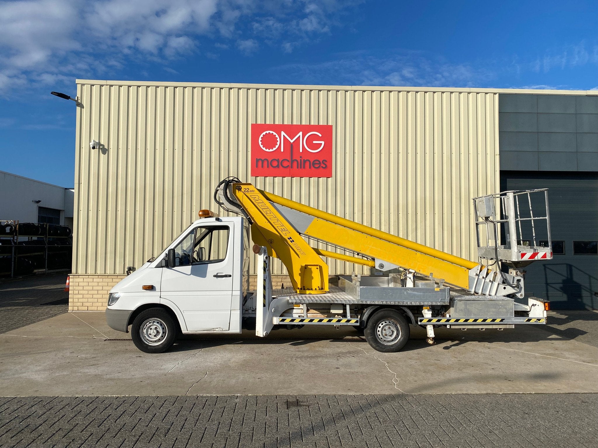 2006 Multitel 220 ALU AZ Autohoogwerker, 22 meter