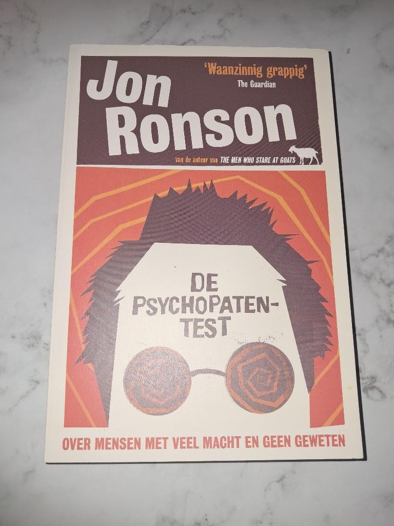 De psychopatentest -Jon Ronson, Sociale psychologie, Nieuw, Ophalen of Verzenden, Jon Ronson