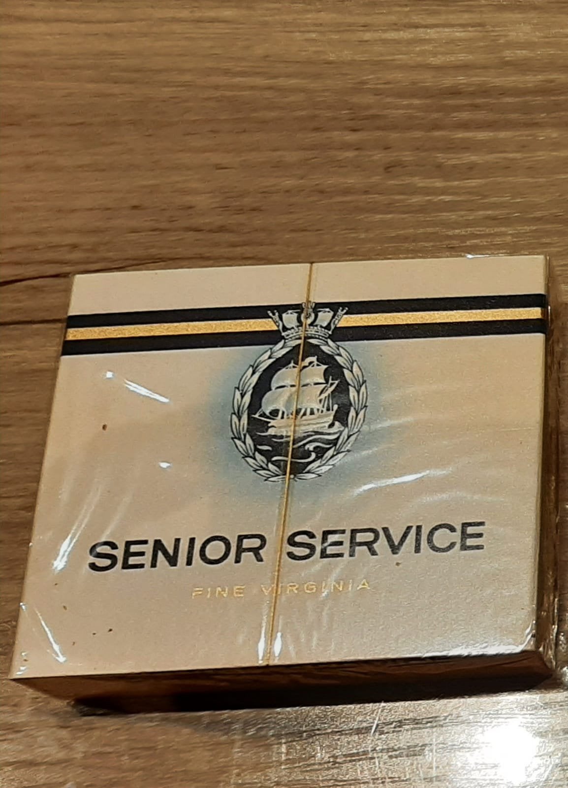 SENIOR SERVICE jaren 40 sigaretten, Ophalen, Zo goed als nieuw, Tabaksdoos of Verpakking