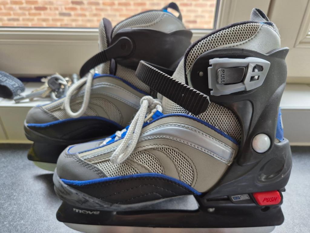 Hockeyschaatsen mt 33-36, Sport en Fitness, Gebruikt, IJshockeyschaatsen, Ophalen, Overige merken