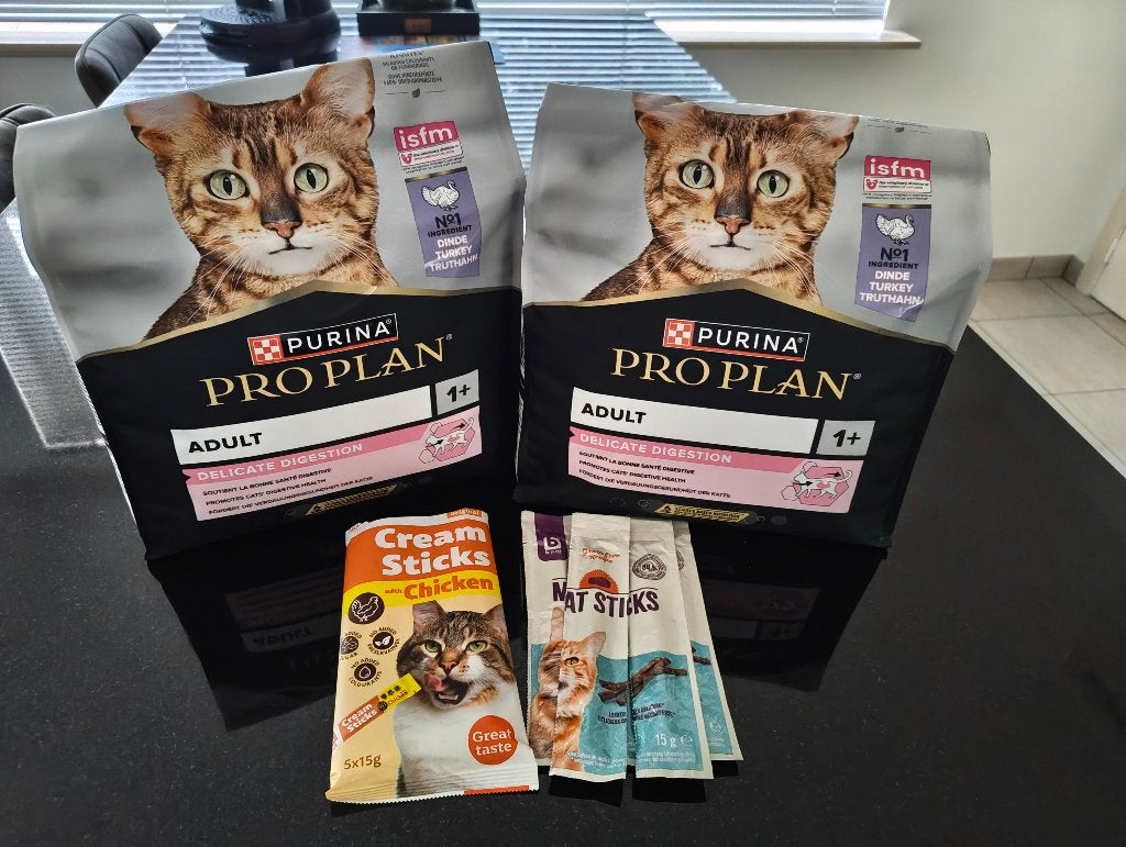 Purina Pro Plan Adult Delicate Digestion 2x3kg kattenvoer, Animaux & Accessoires, Enlèvement, Chat