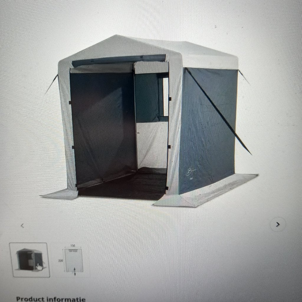 Schuurtent faro, Caravans en Kamperen, Ophalen, Zo goed als nieuw