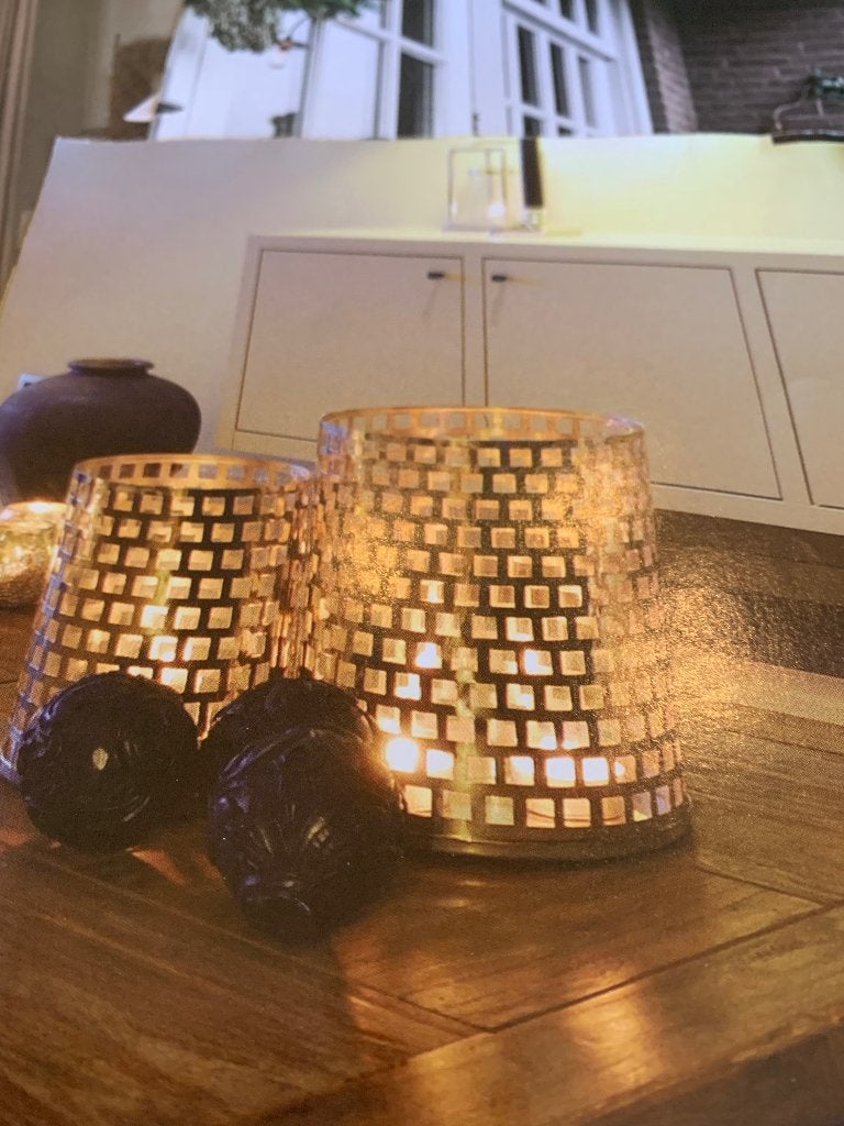Decoratie, Enlèvement, Comme neuf, Argent, Verre
