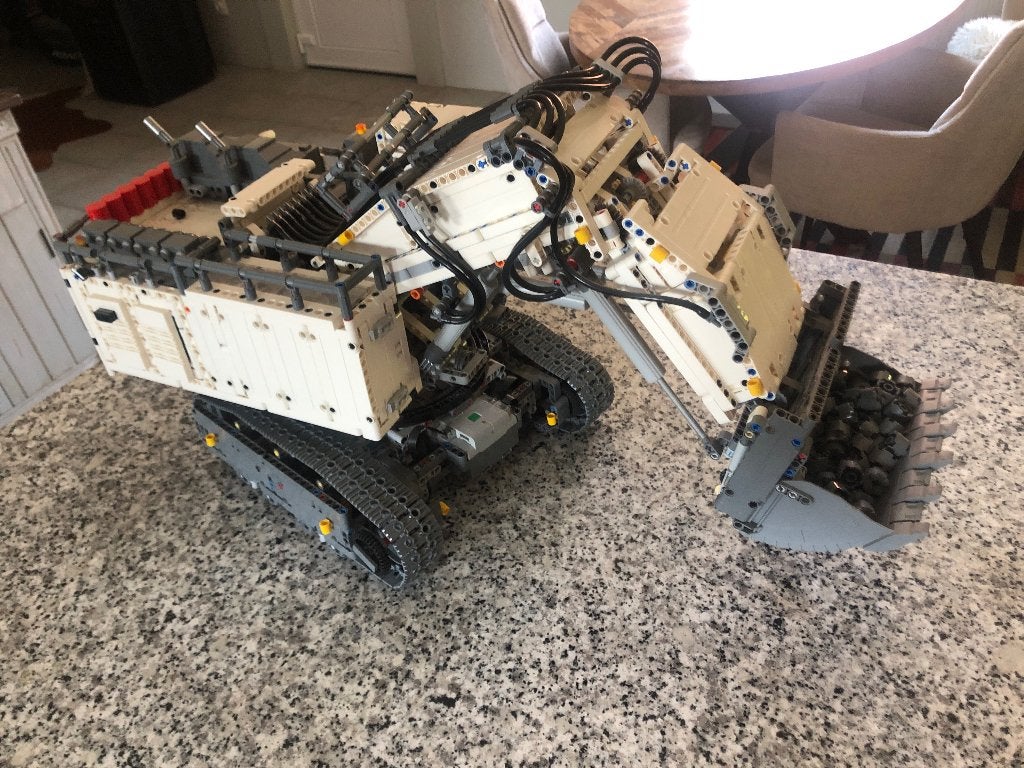 LEGO Technic 42100 Liebherr R 9800 Graafmachine, Enfants & Bébés, Jouets | Duplo & Lego, Comme neuf, Lego, Technic, Enlèvement