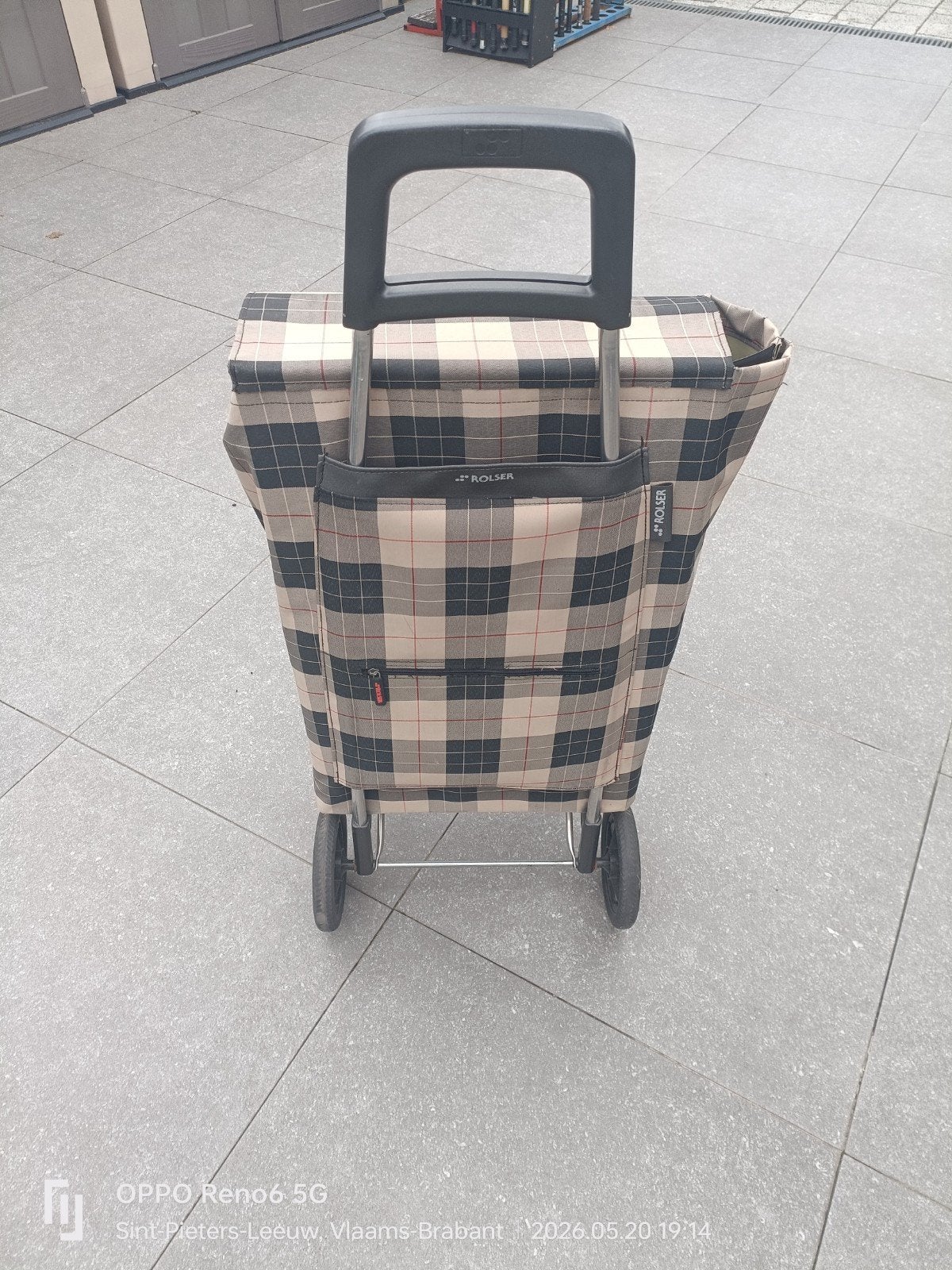 Caddy, Enlèvement, Comme neuf, Beige, Roulettes