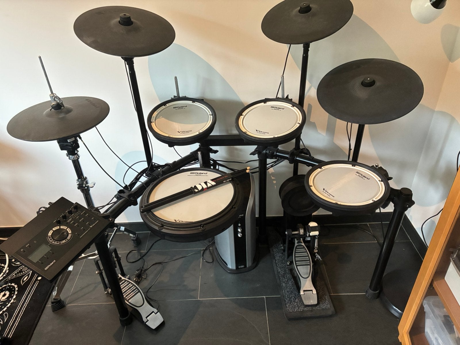 Batterie électronique Roland TD17 KVX, Enlèvement, Utilisé, Roland, Électronique