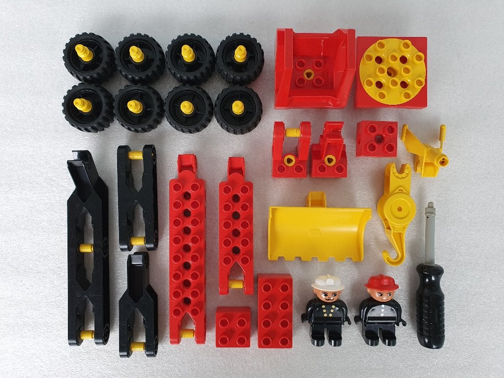 Lego Duplo Toolo 2940: Fire Truck, Kinderen en Baby's, Gebruikt, Ophalen of Verzenden, Compleet, Duplo