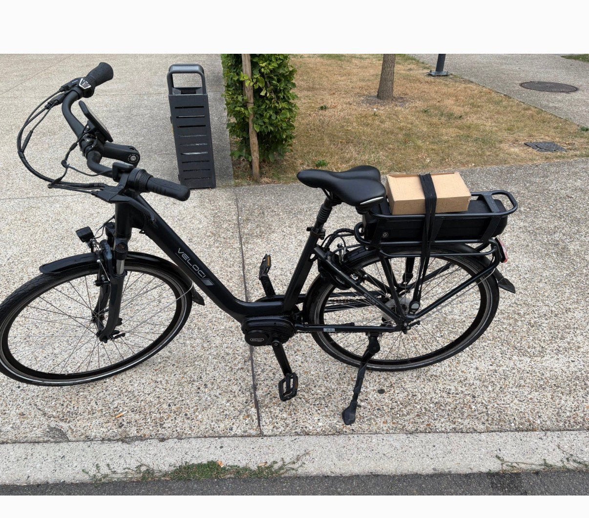 Elektrische damesfiets Veloci zie omschrijving, Fietsen en Brommers, Elektrische fietsen, Ophalen, Zo goed als nieuw