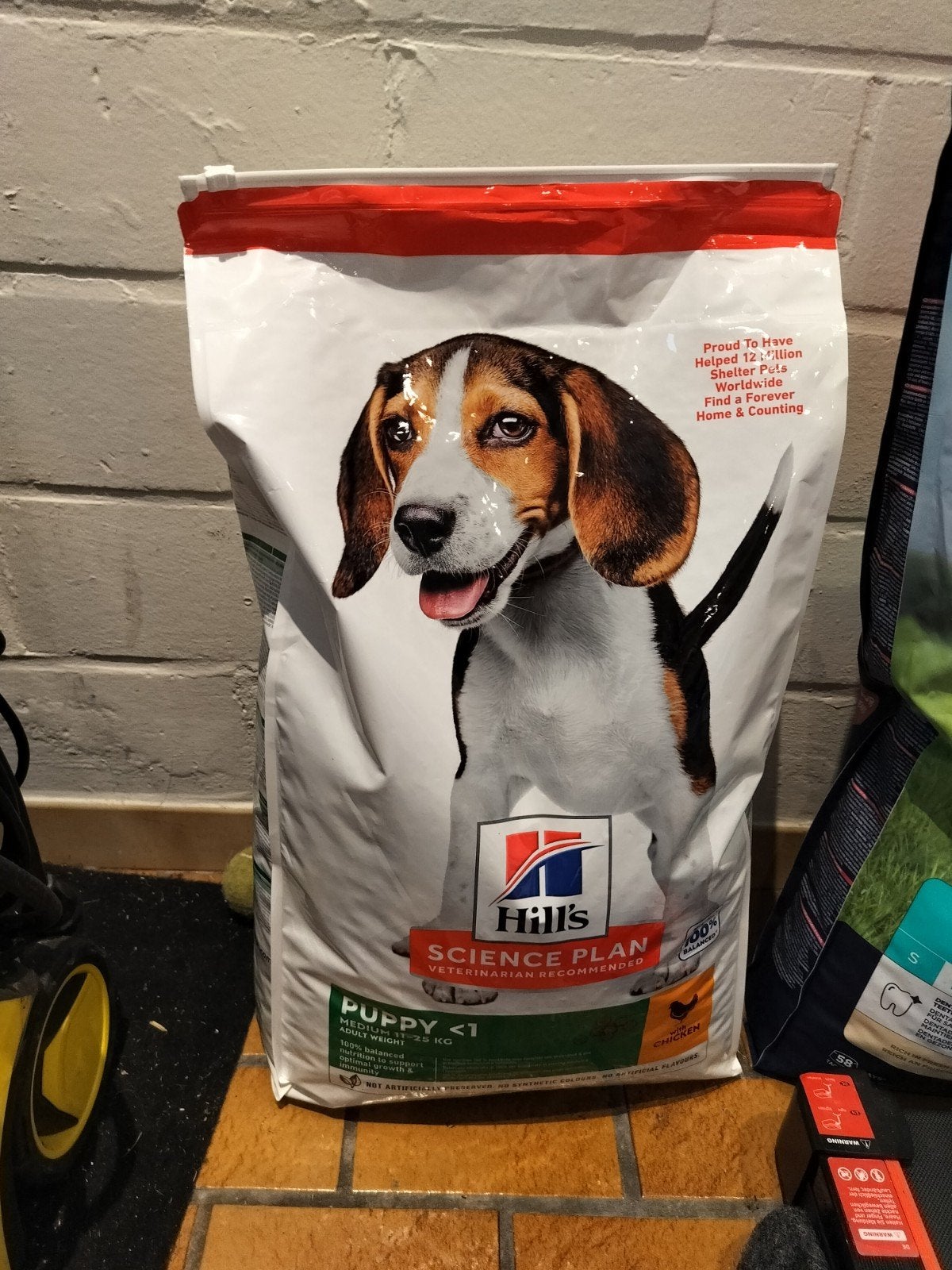 hills puppy medium chicken, Dieren en Toebehoren, Ophalen, Hond