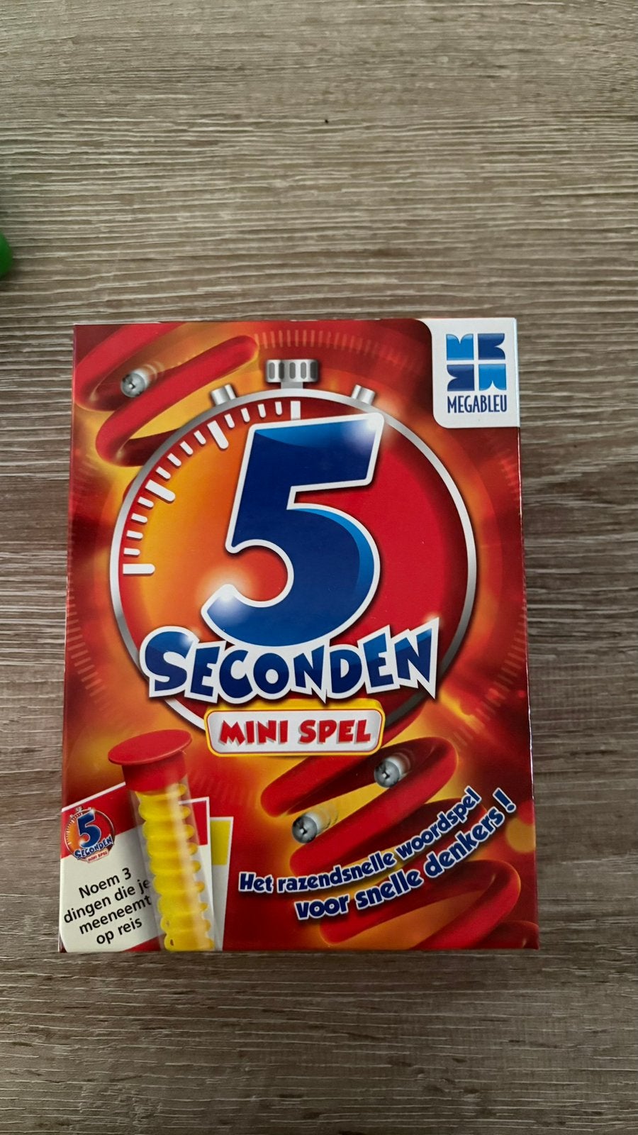 5 seconden mini spel, Hobby en Vrije tijd, Ophalen, Zo goed als nieuw