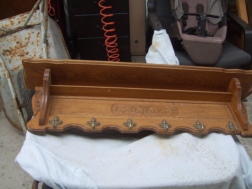 Houten kapstok, Gebruikt, Minder dan 100 cm, Hout, Ophalen