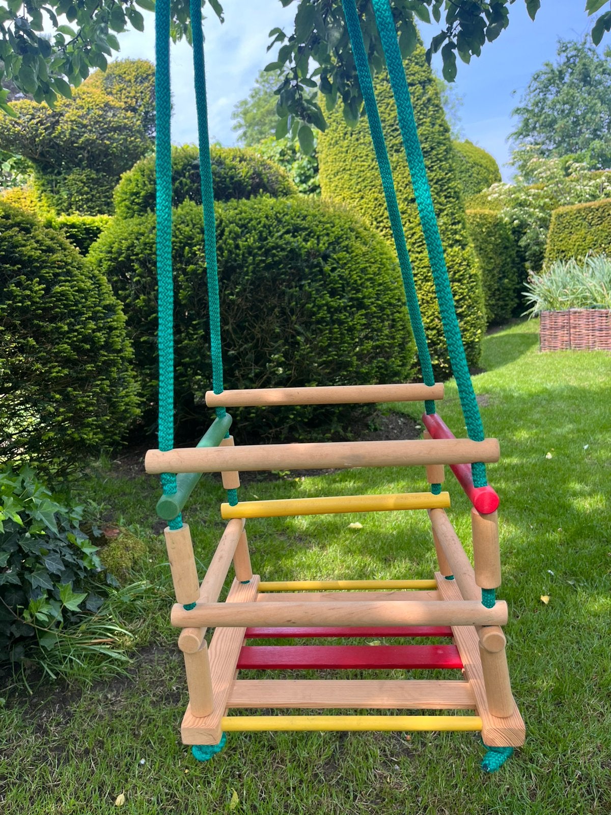Balançoire enfant en bois, pour enfant ,, Enfants & Bébés, Enlèvement, Comme neuf, Balançoire
