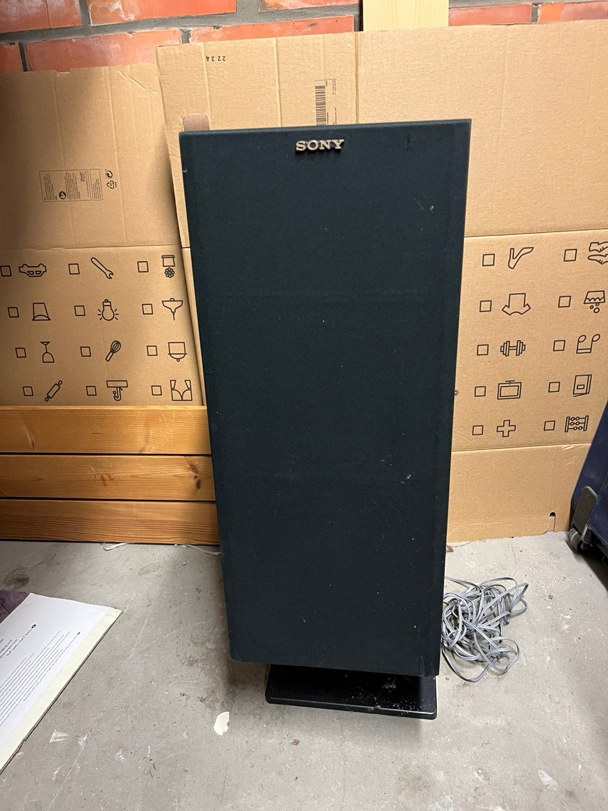 Sony luidsprekers, Ophalen, Zo goed als nieuw, Sony