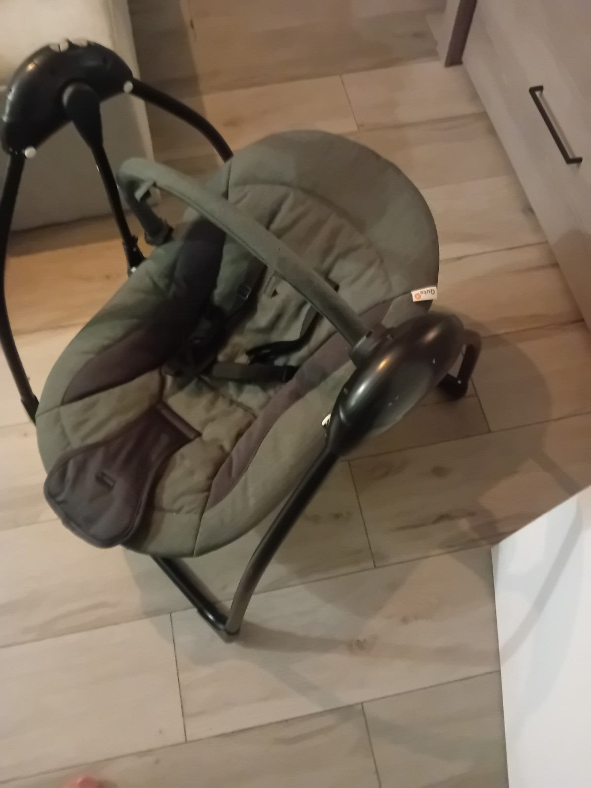 Te koop beby wieg, Ophalen