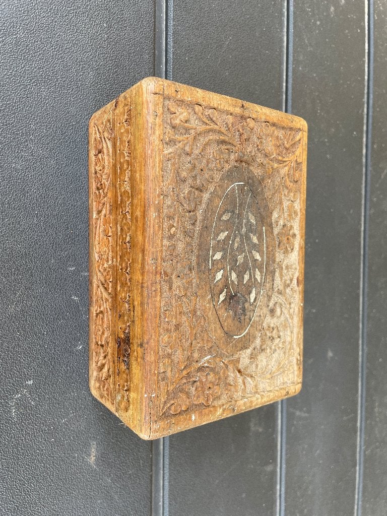 Houten juwelenkistje, Antiek en Kunst, Ophalen of Verzenden