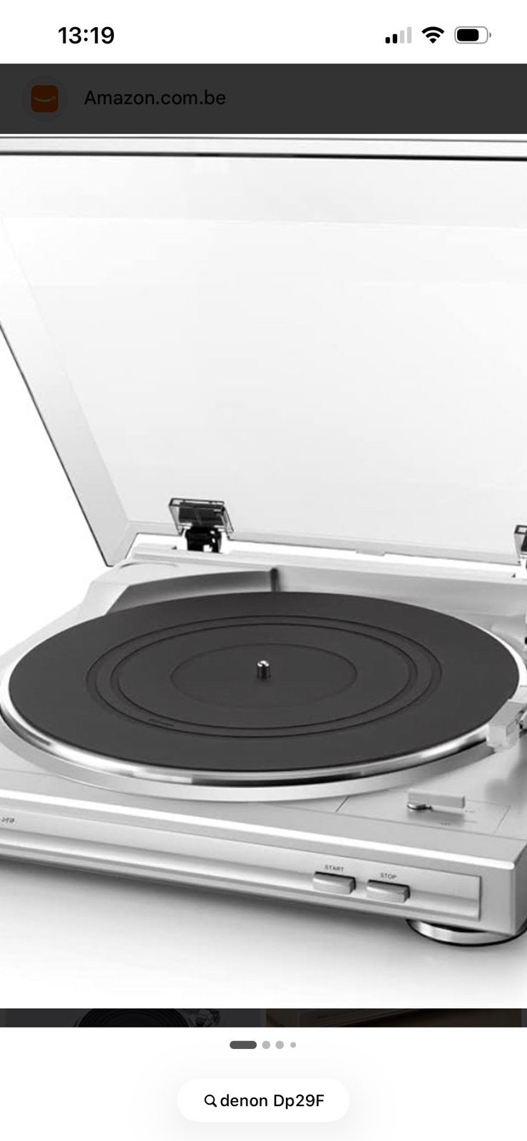 DENON DP-29F, TV, Hi-fi & Vidéo, Tourne-disques, Enlèvement, Neuf, Tourne-disque, Autres marques