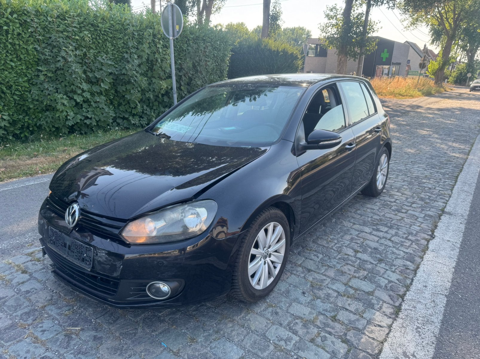 Vw golf 6 1.6 diesel 2011 euro 5 bluemotion 5 portes, Autos, Euro 5, Boîte manuelle, Noir, 5 portes