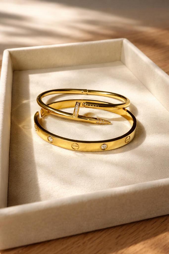 LAST Price Morellato Gold Bracelet Set, Handtassen en Accessoires, Ringen, Ophalen, Zo goed als nieuw