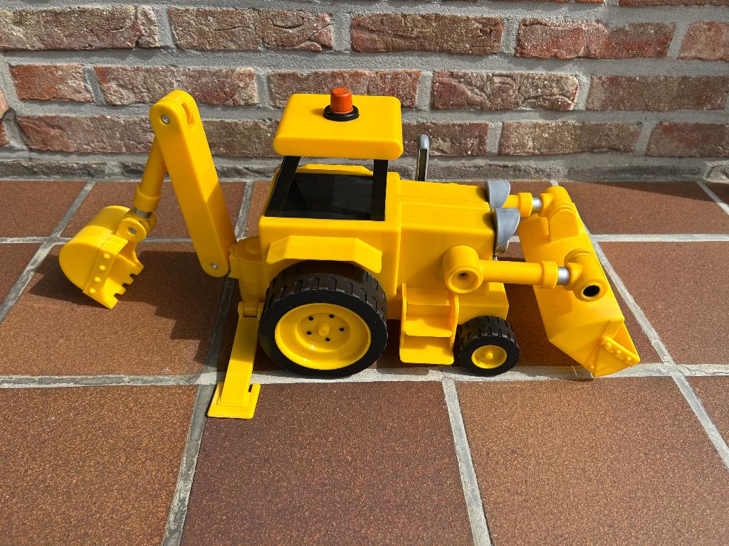 Groot graafmachine Bob de Bouwer, Kinderen en Baby's, Speelgoed |Speelgoedvoertuigen, Ophalen of Verzenden, Gebruikt