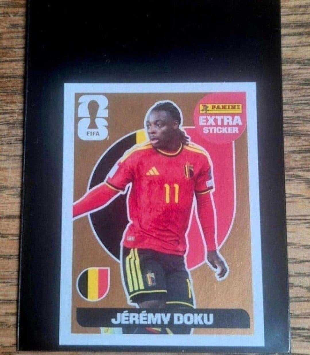 fifa world cup 2026 extra panini stickers doku, Ophalen of Verzenden