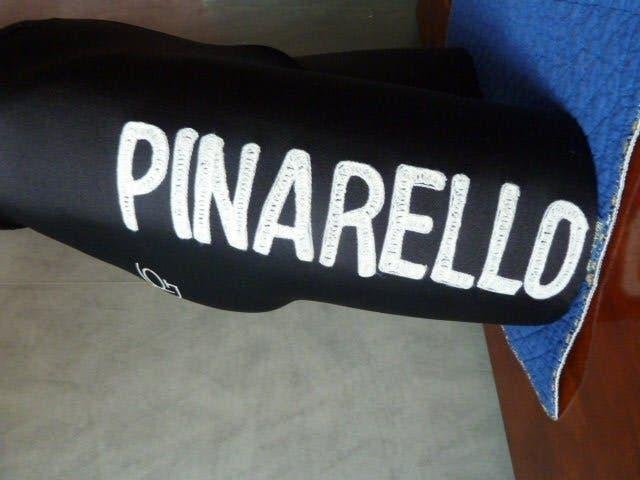 Cuissard vintage PINARELLO, brodé, T: M-L. Cyclisme. Eroica., Vêtements d'extérieur, Utilisé, L, Femmes
